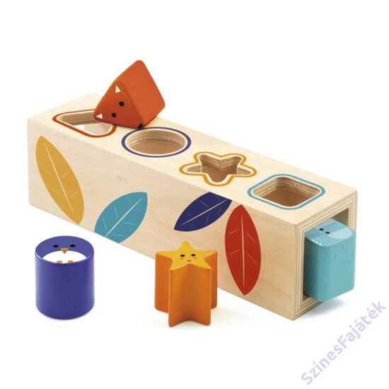 Montessori játék szín és formaválogató  - Alapformák