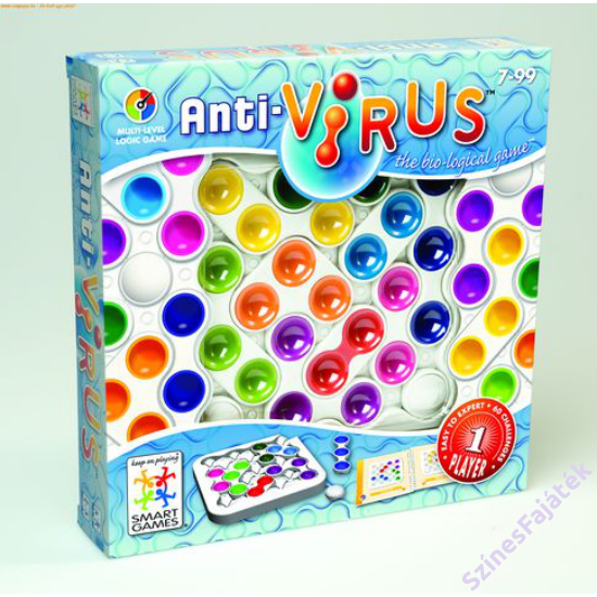 Antivírus - logikai játék- smart games-SG11510-182