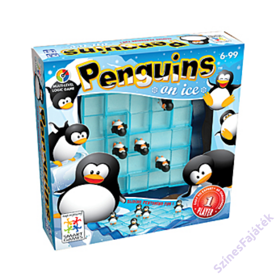 Pingvincsúszda - logikai játék - smart games-SG13975-182