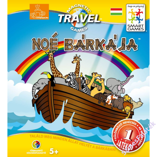 Noé bárkája - mágneses logikai játék - smart games-SG14815-182