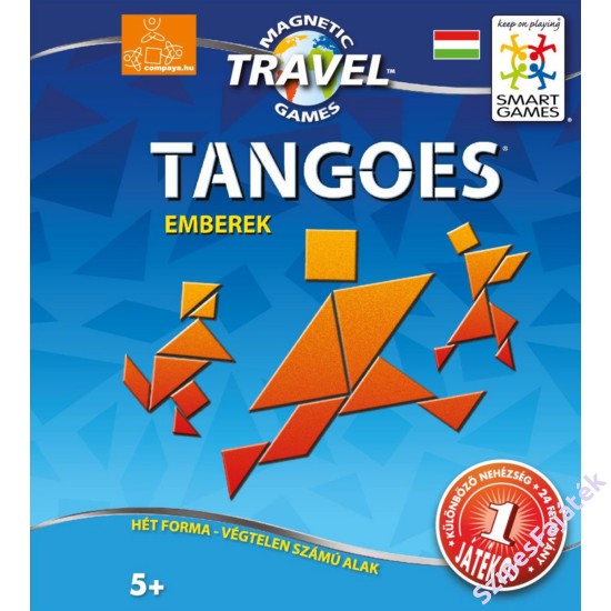 Tangram emberek - mágneses logikai játék - smart games-SG9852-182