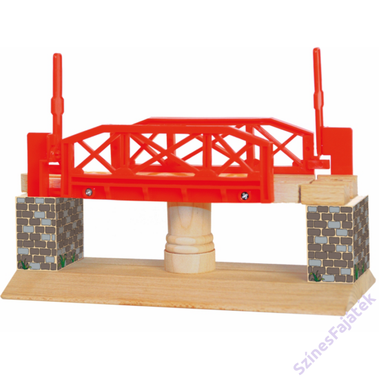 forgatható vasúti híd favonathoz