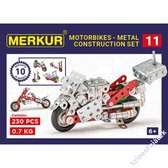 Fém építőjáték készlet - Motorok - Merkur030 - M1525