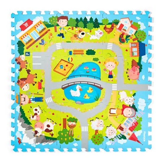 Habszivacs puzzle - játszószőnyeg -  Vidéki élet