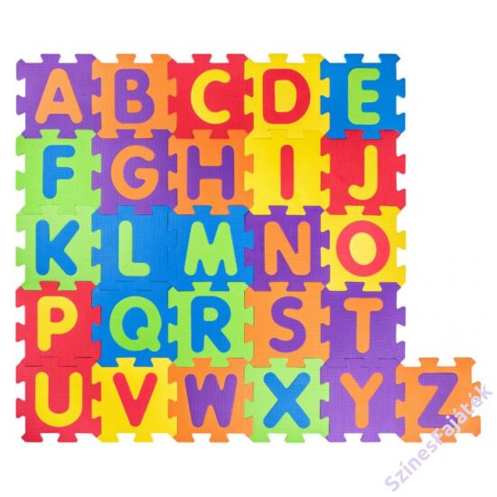 Habszivacs puzzle - játszószőnyeg betűkkel