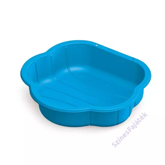 Dolu homokozó medence kék műanyag