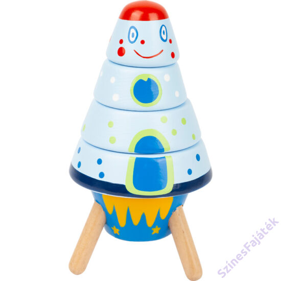 Montessori torony - fajáték - űrhajó_Lagler 